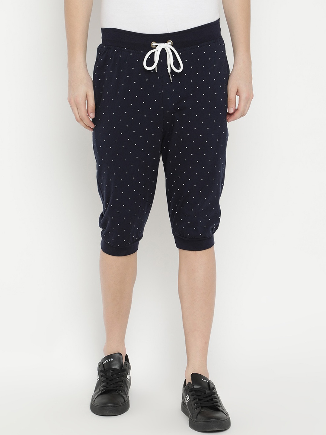 

V2 Value & Variety Men Blue Printed Regular Shorts