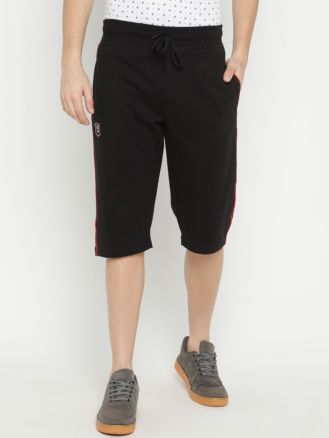 

V2 Value & Variety Men Black Regular Shorts