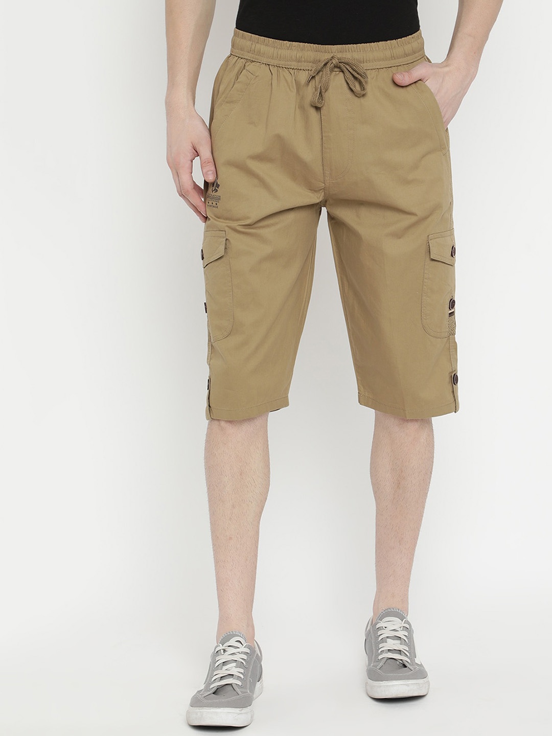 

V2 Value & Variety Men Brown Cotton Shorts