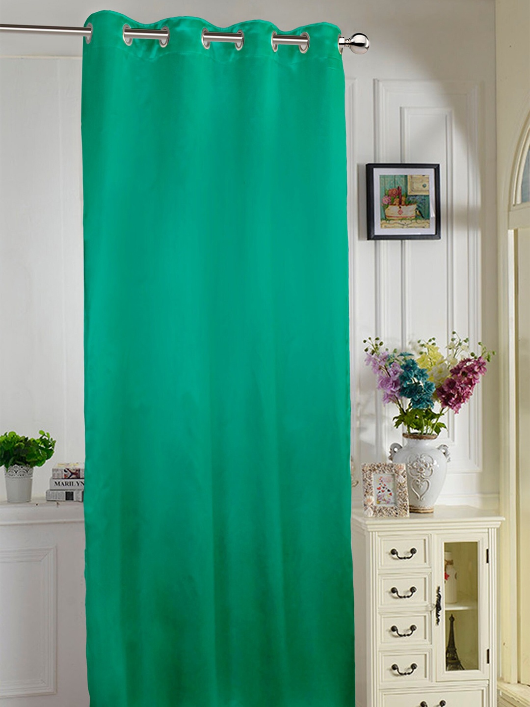 

Lushomes Sea Green Door Curtain
