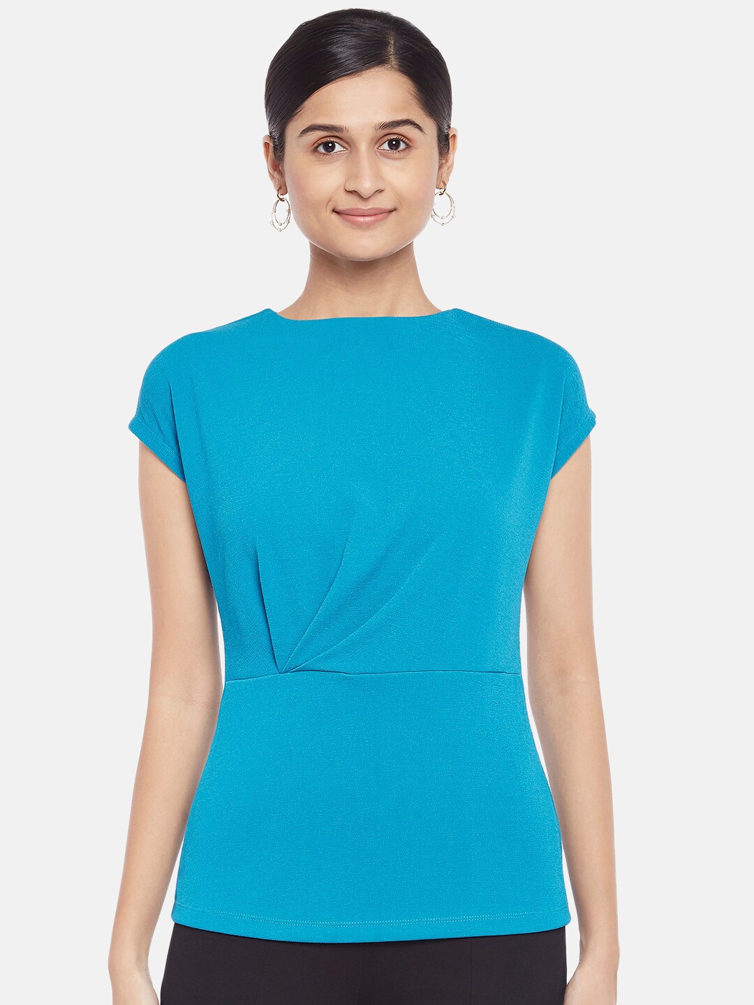

Annabelle by Pantaloons Blue Regular Top