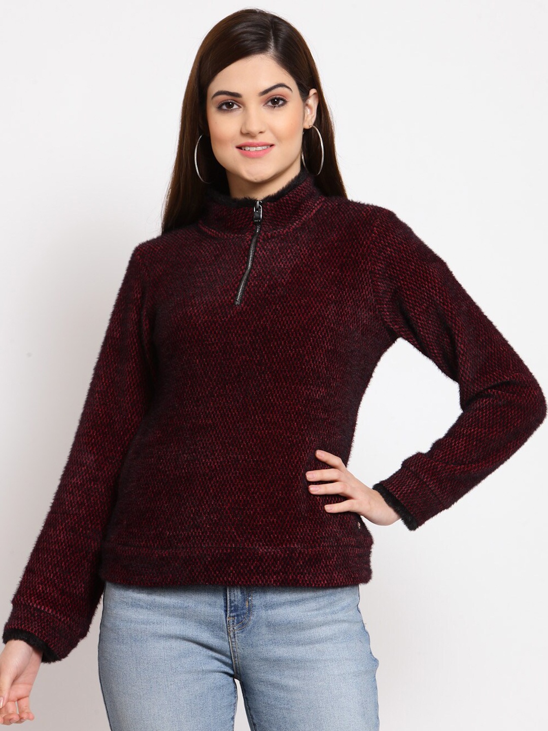 

Juelle Women Maroon Pullover