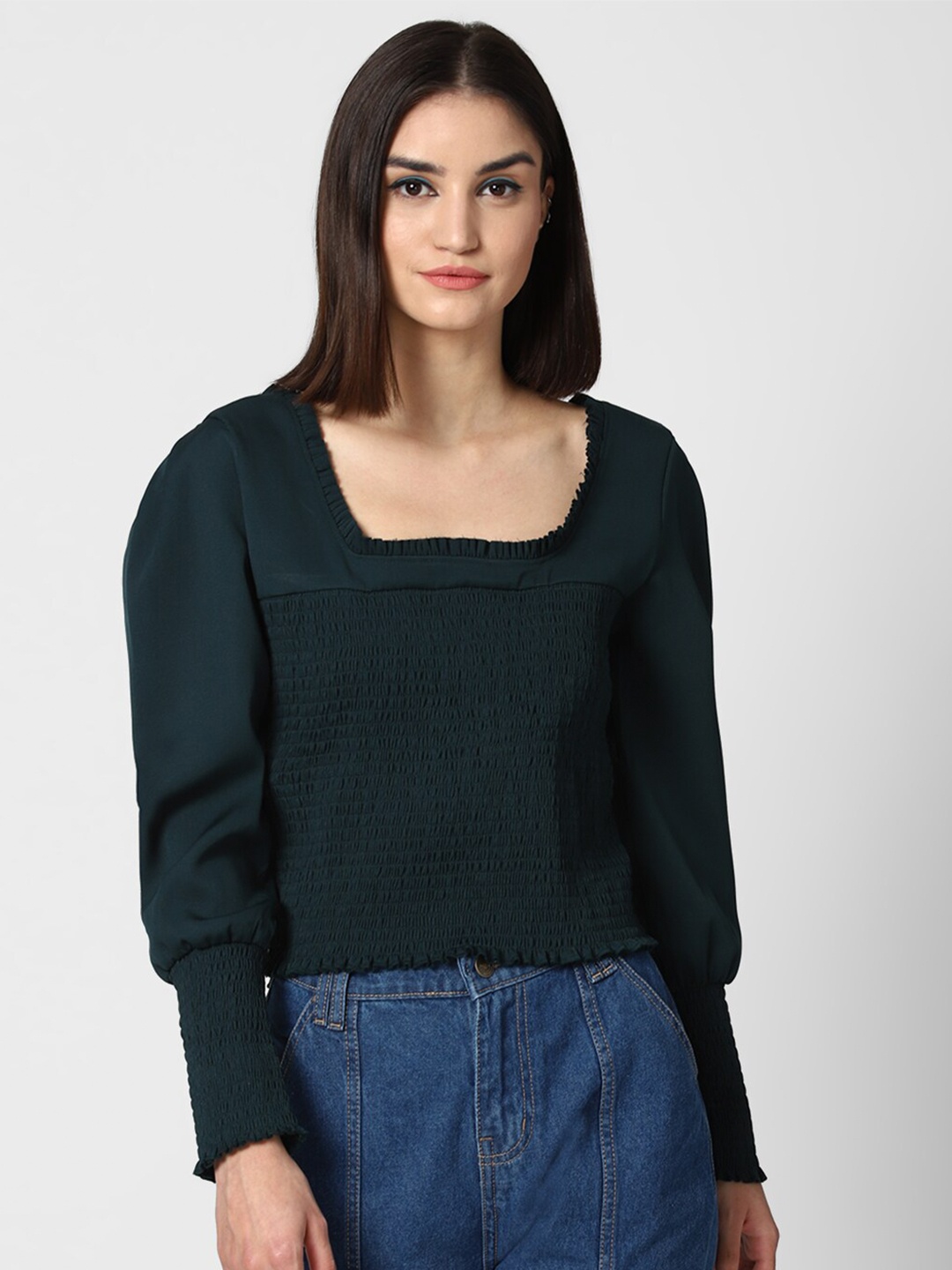 

FOREVER 21 Green Regular Top
