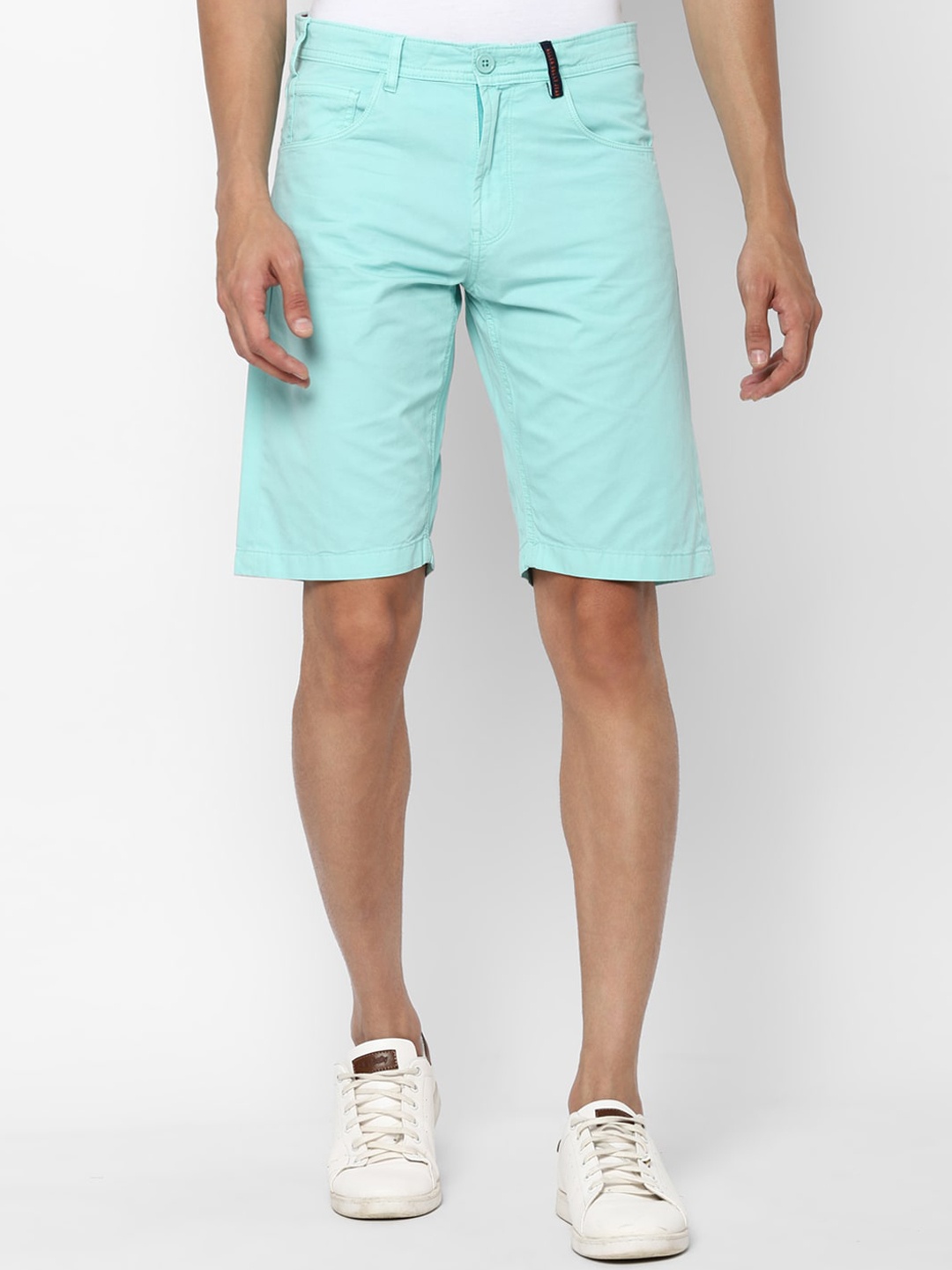 

Allen Solly Sport Men Blue Cotton Regular Shorts