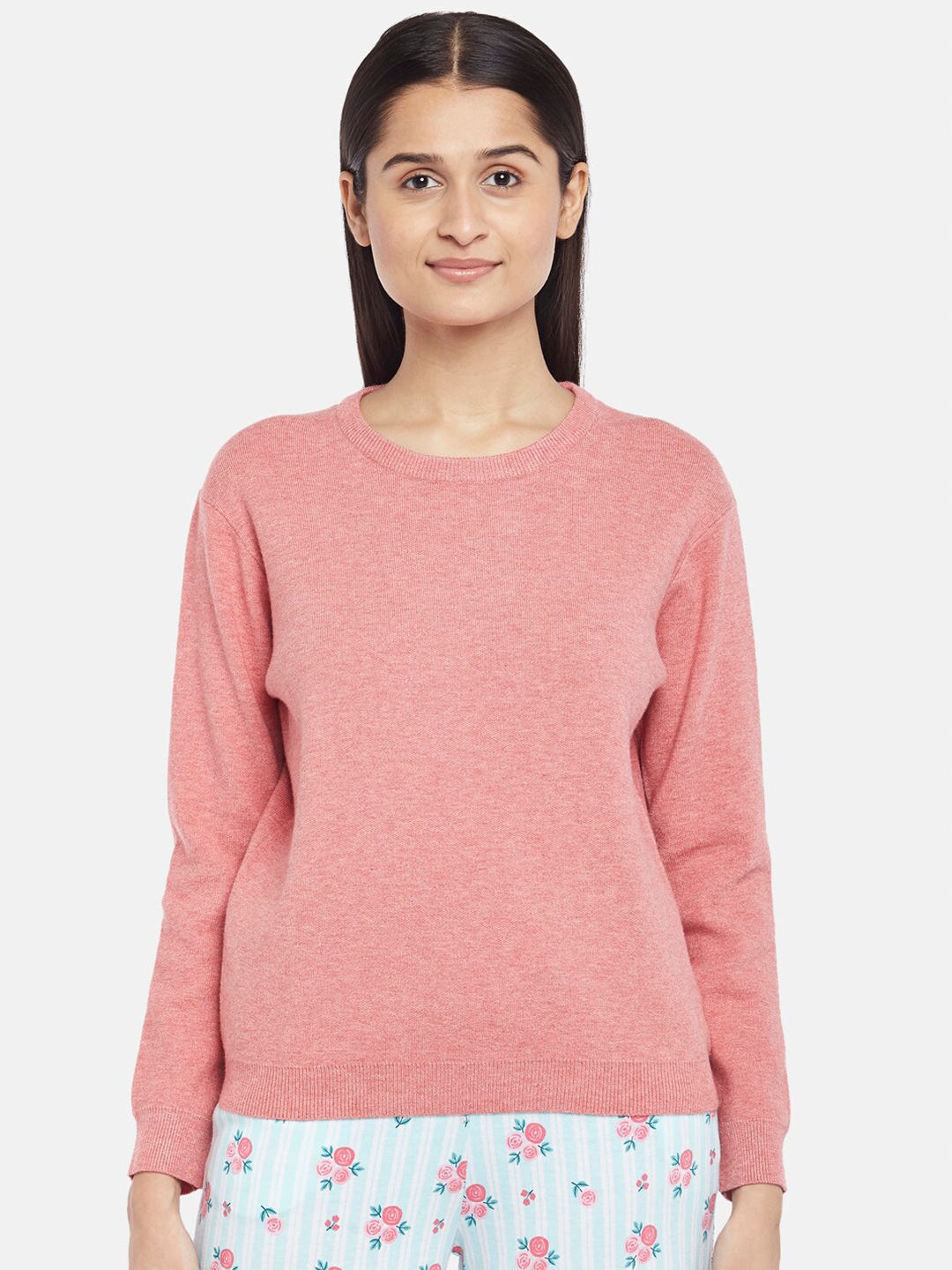 

Dreamz by Pantaloons Pink Regular Lounge tshirt