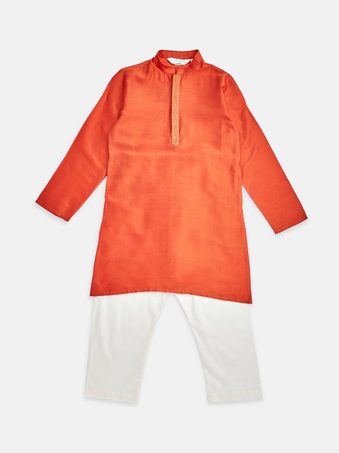 

indus route by Pantaloons Boys Coral Regular Kurta with Pyjamas