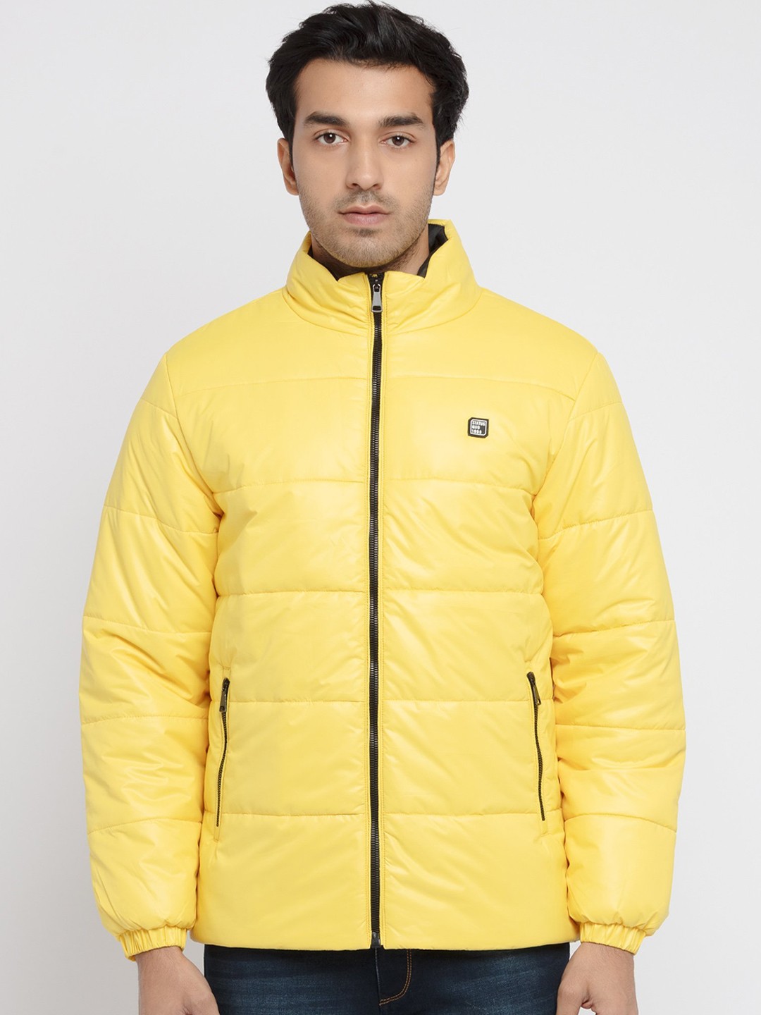 

Status Quo Men Yellow Padded Jacket