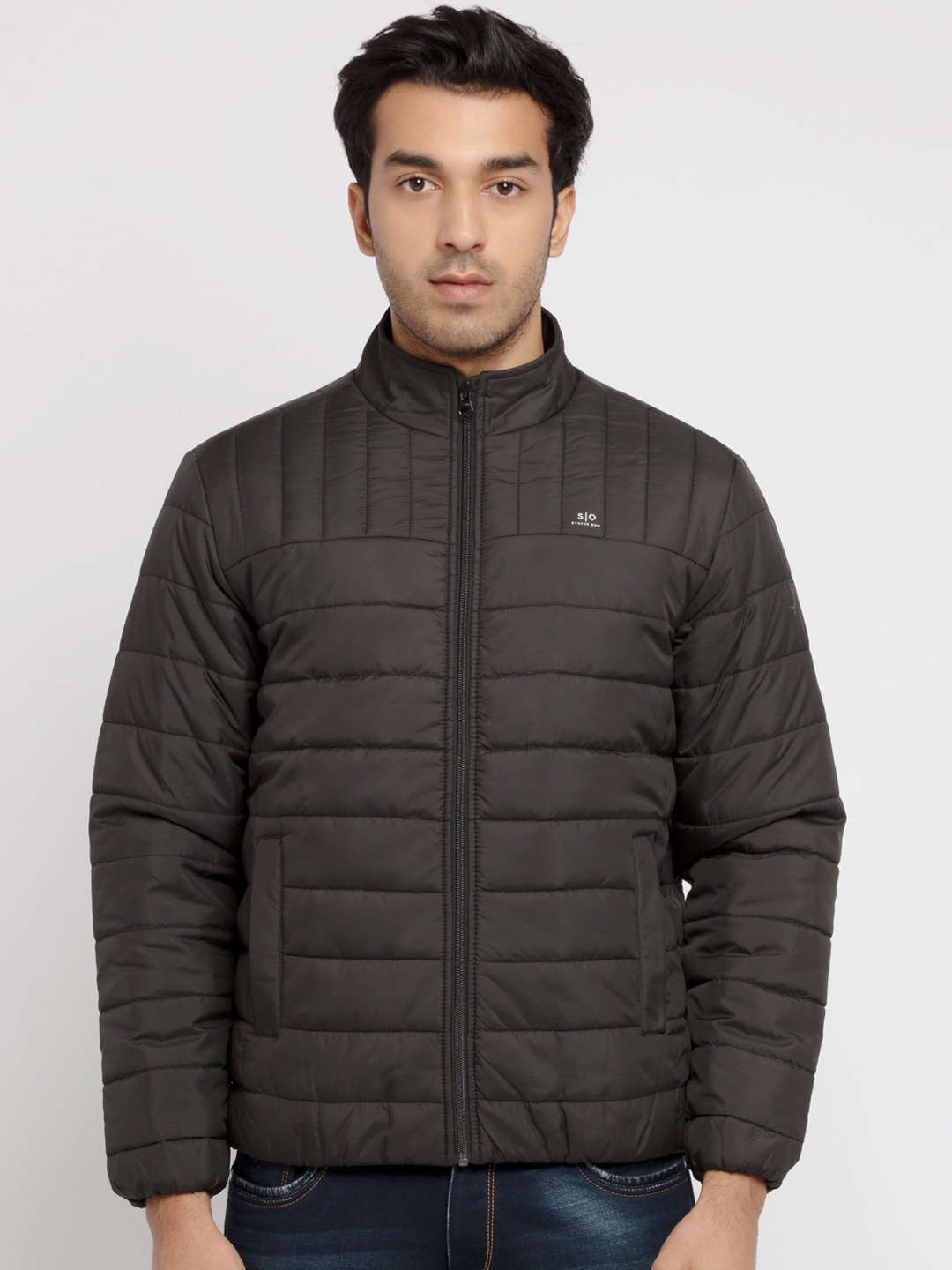 

Status Quo Men Black Padded Jacket