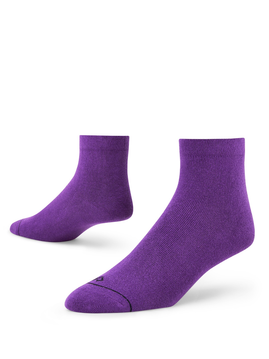 

Dynamocks Men Purple Cotton Ankle Length Socks