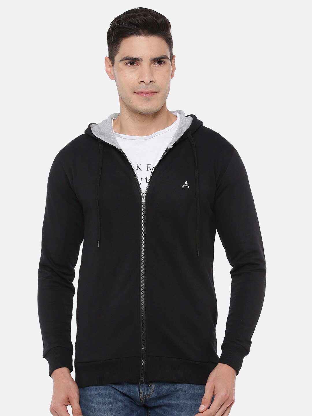 

ACTIMAXX Men Black Hooded Sweatshirt