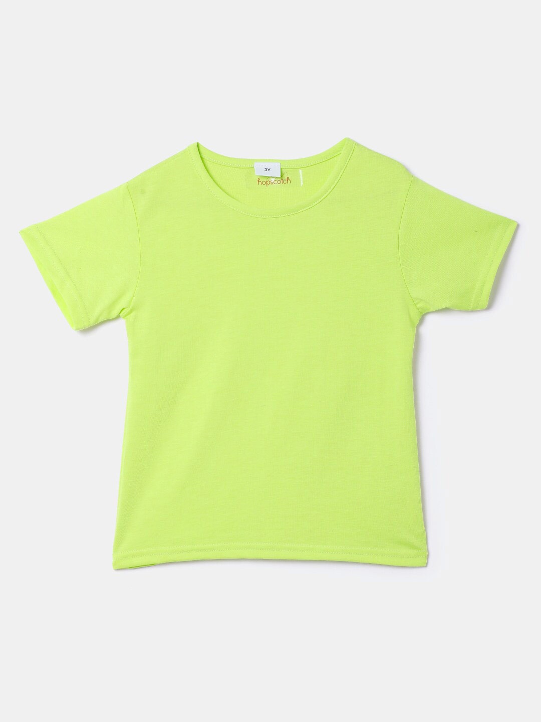 

Hopscotch Girls Fluorescent Green T-shirt