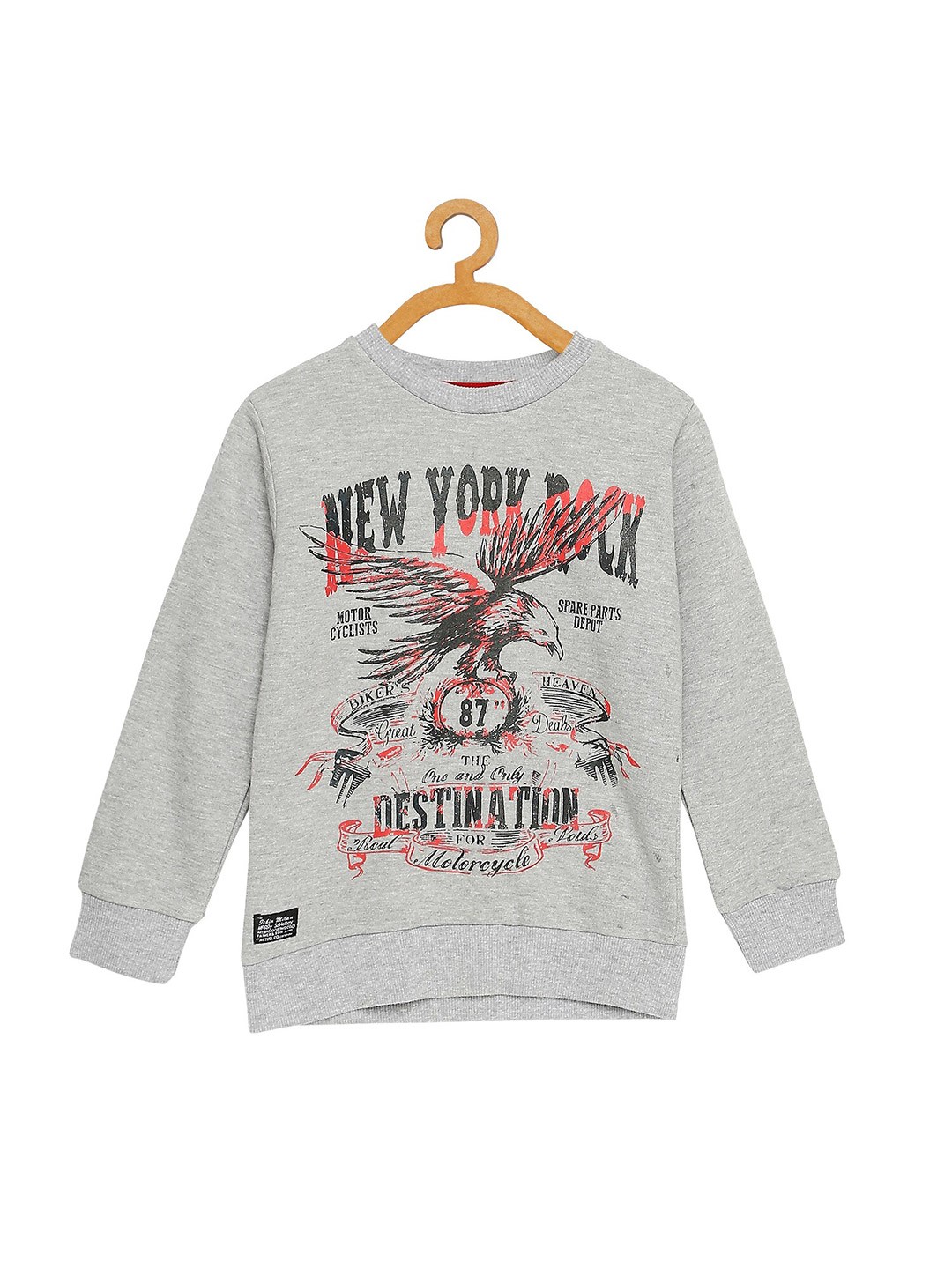 

Actuel Boys Grey Printed Sweatshirt