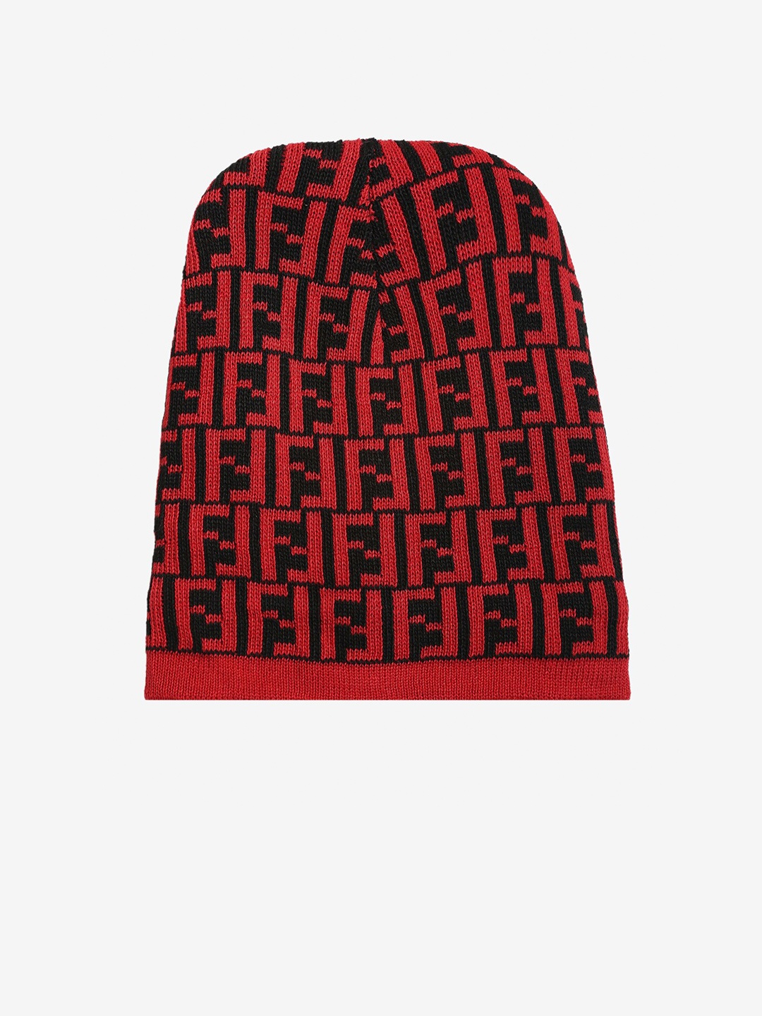 

LOOM LEGACY Men Red & Black Printed Beanie