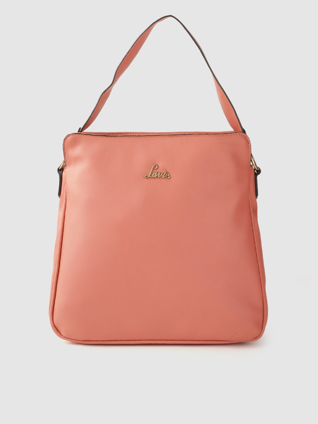 

Lavie Serbs Women Peach Hobo Handbag