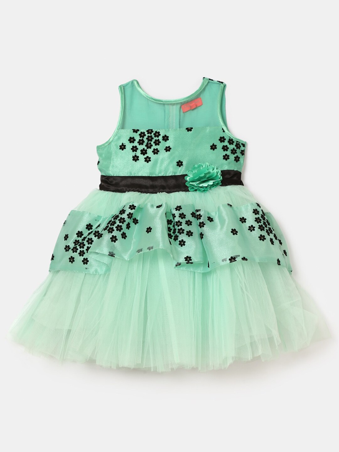 

Hopscotch Green Floral Dress