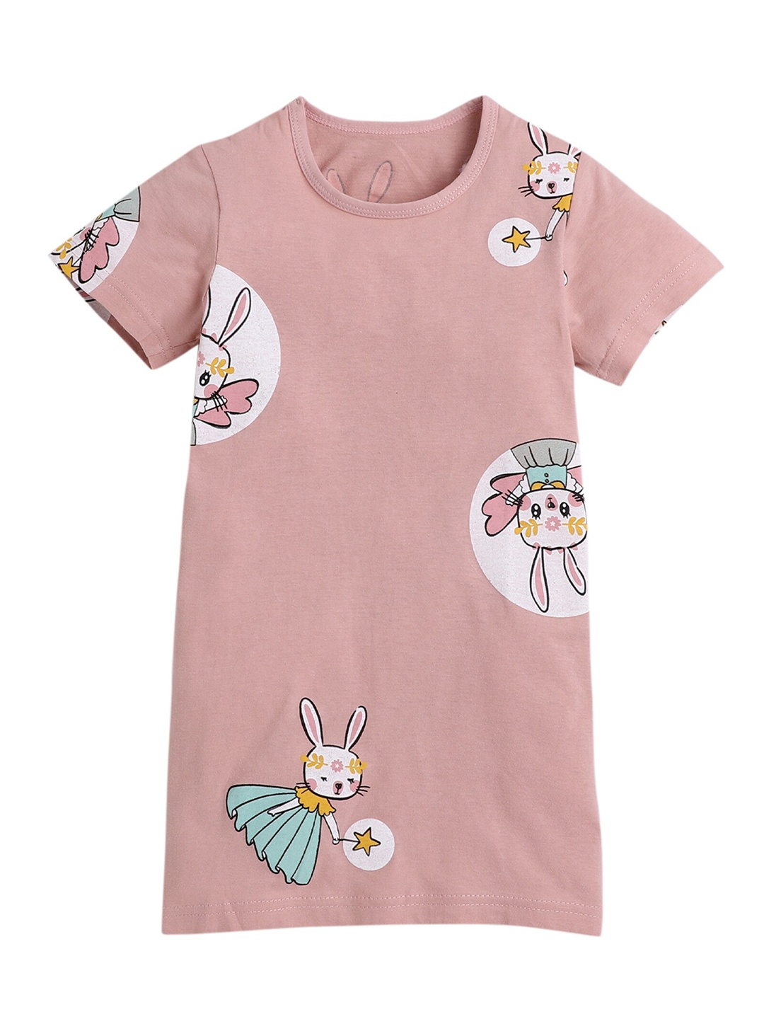 

Hopscotch Pink T-shirt Dress