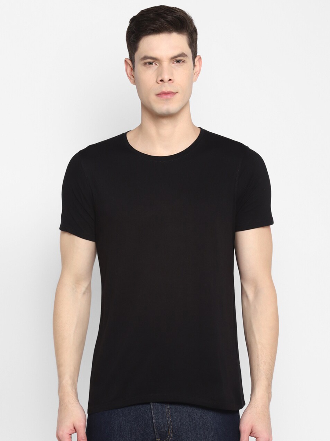 

appulse Men Black Pockets T-shirt