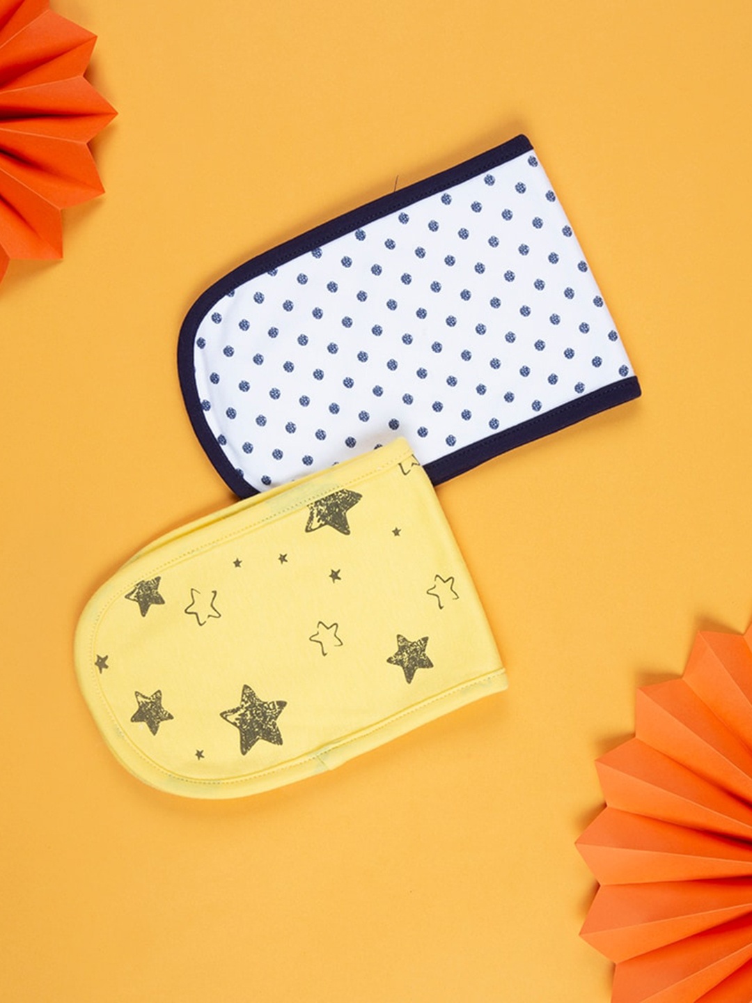 

Baby Moo Kids Pack of 2 Burp Cloth, Multi