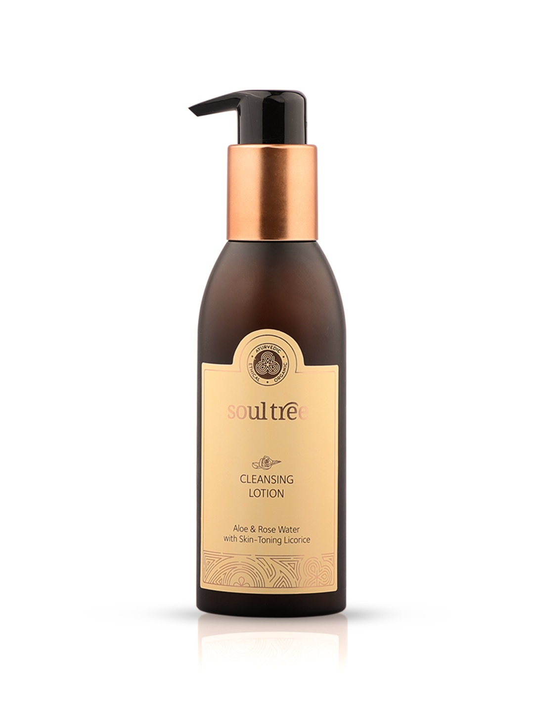 

Soultree Cleansing Lotion - Aloe & Rose Water with Skin-Toning Licorice - 150ml, Yellow