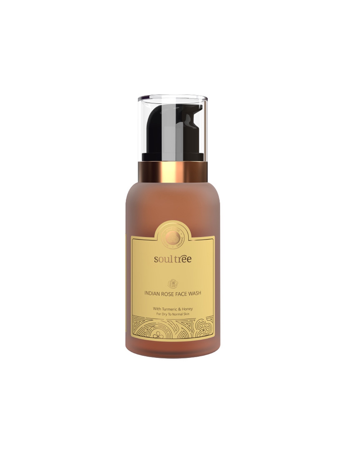 

Soultree Indian Rose Face Wash with Turmeric & Honey - 120ml, Yellow