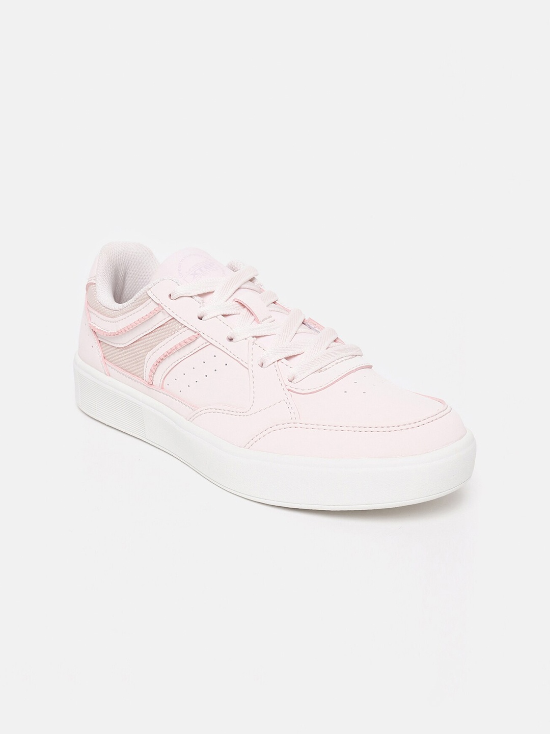 

Xtep Women Pink Skateboarding Non-Marking Macaron Shoes