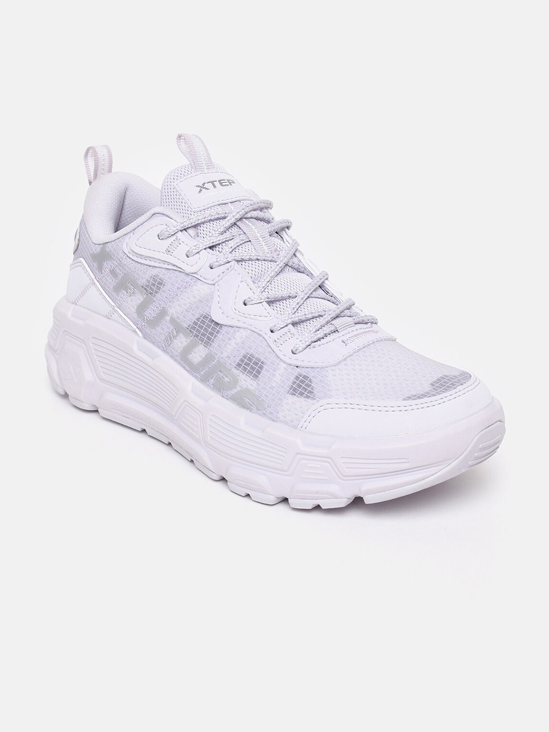 

Xtep Women Lavender Textile Training or Gym Non-Marking X-Future Shoes