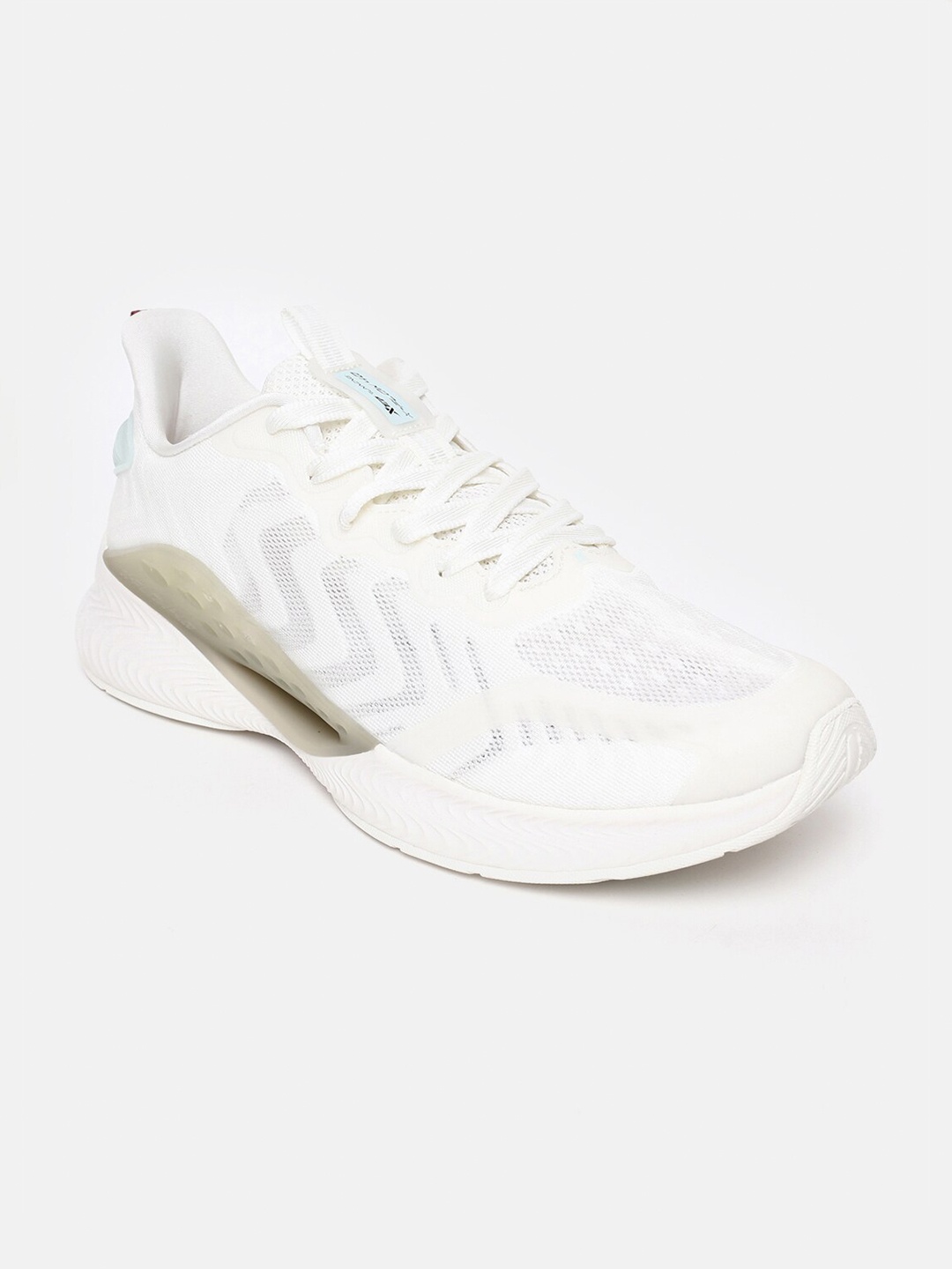 

Xtep Men Beige Textile Running Non-Marking X-Flow Shoes