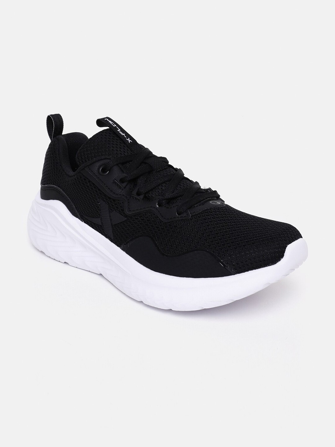 

Xtep Women Black Textile Running Non-Marking Shoes