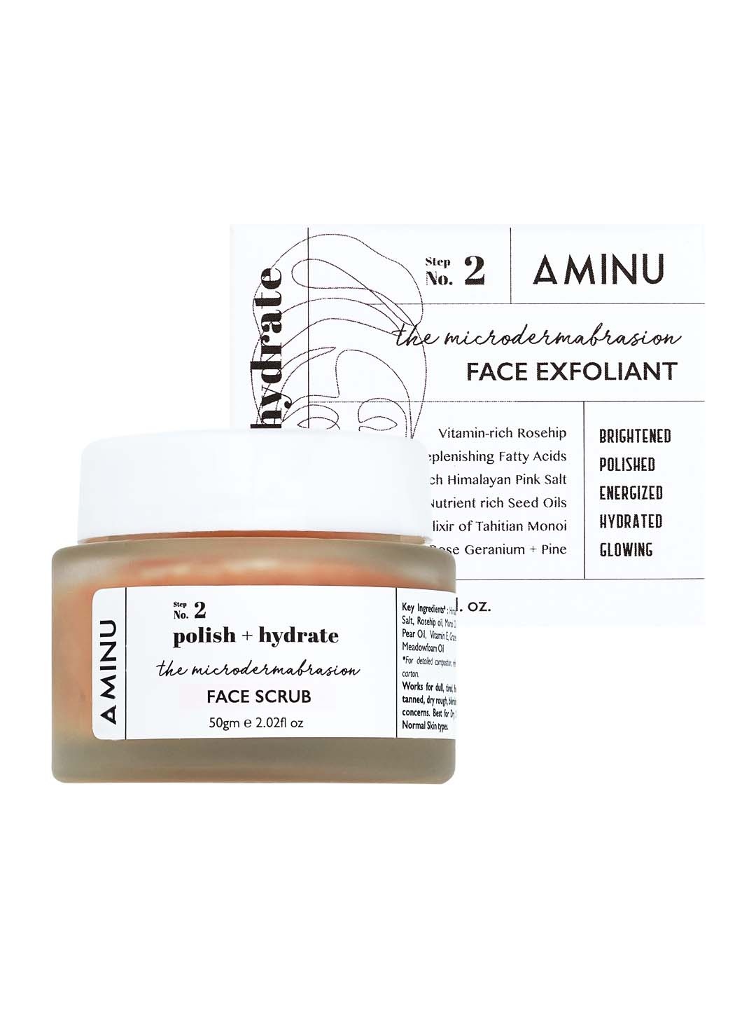 

AMINU Face Scrub for Blackheads & Whiteheads, Rose