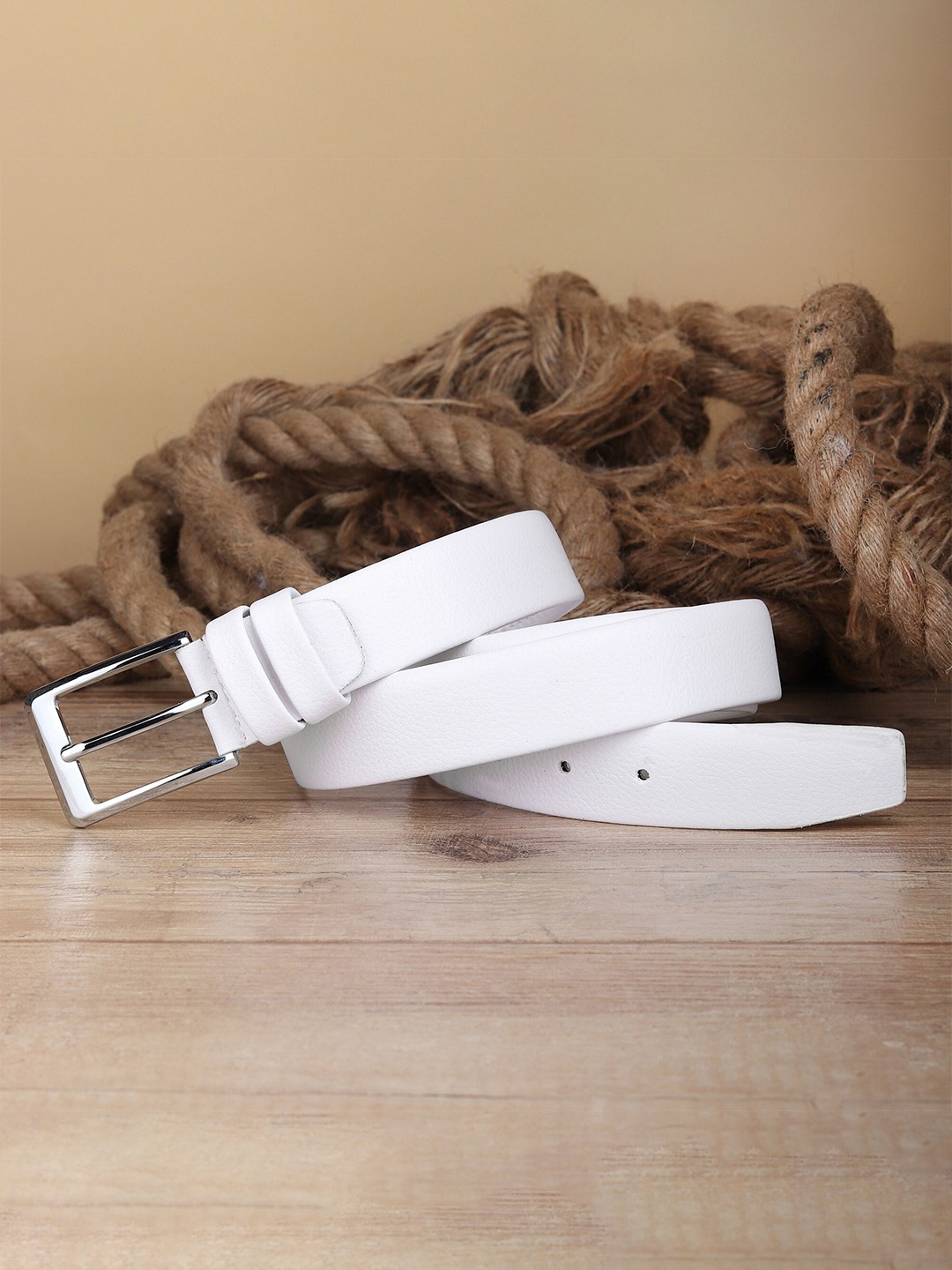 

Kastner Men White Formal Belt