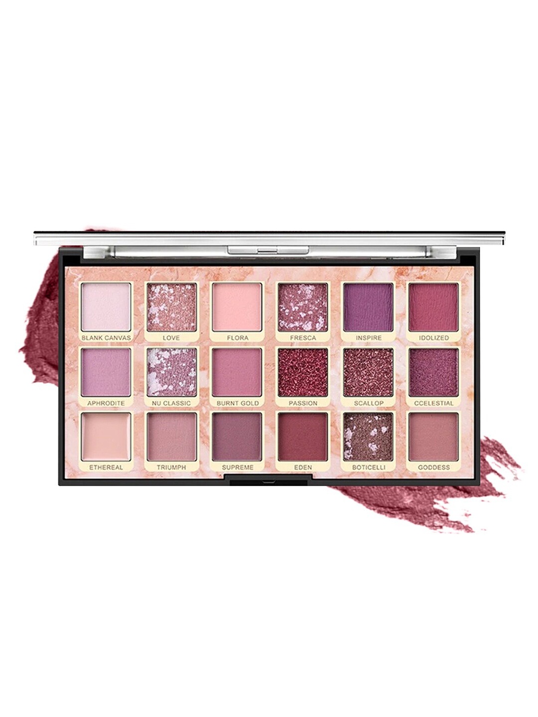 

MISS ROSE 18 Color Matte & Glitter Nude Eyeshadow Palette