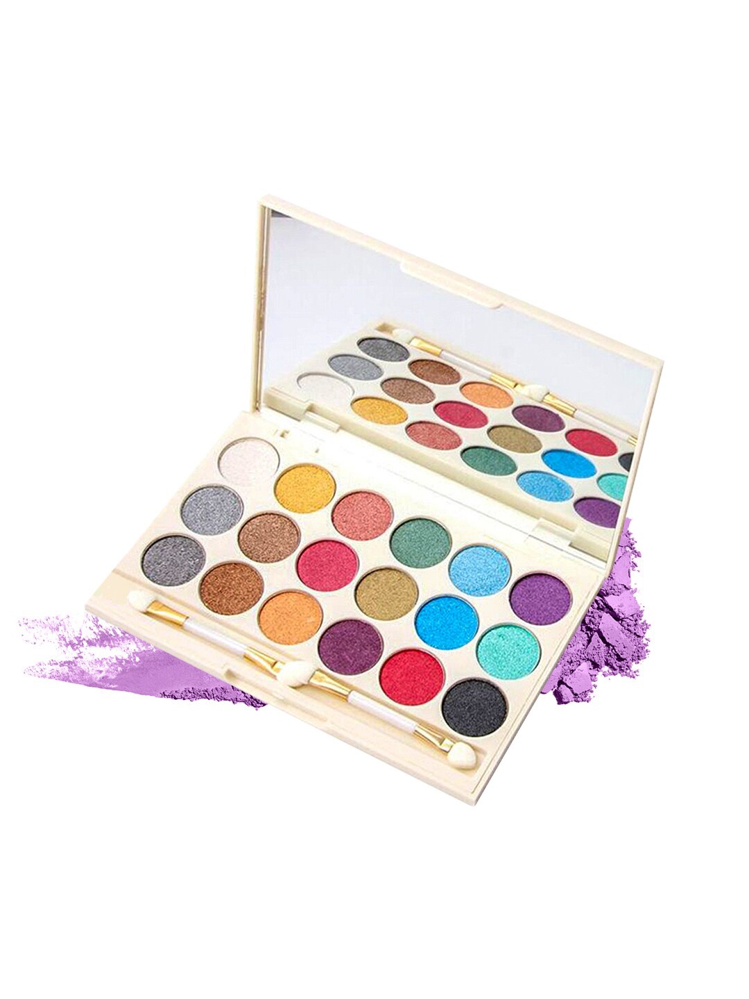 

MISS ROSE Women 18 Color Glitter Eyeshadow Palette 7001-454 W01, Multi