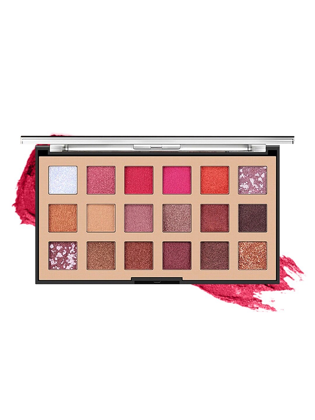 

MISS ROSE 18 Color Matte & Glitter Nude Eyeshadow Palette 7001-437 M03, Multi