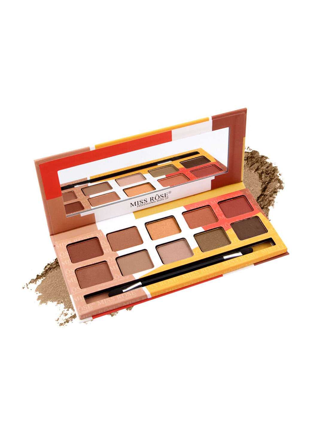 

Miss Rose 12 Color Nude Eyeshadow Palette 7001-051NY 04, Multi