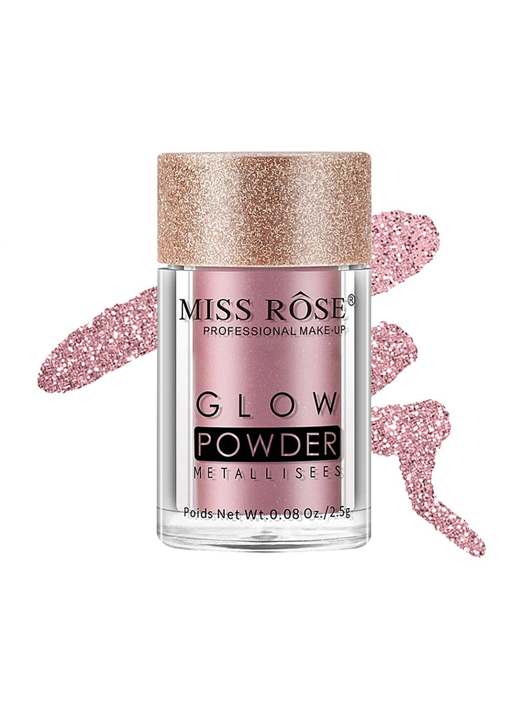 

MISS ROSE Pigment Eyeshadow Glow Powder Metalises 7001-010M10, Multi