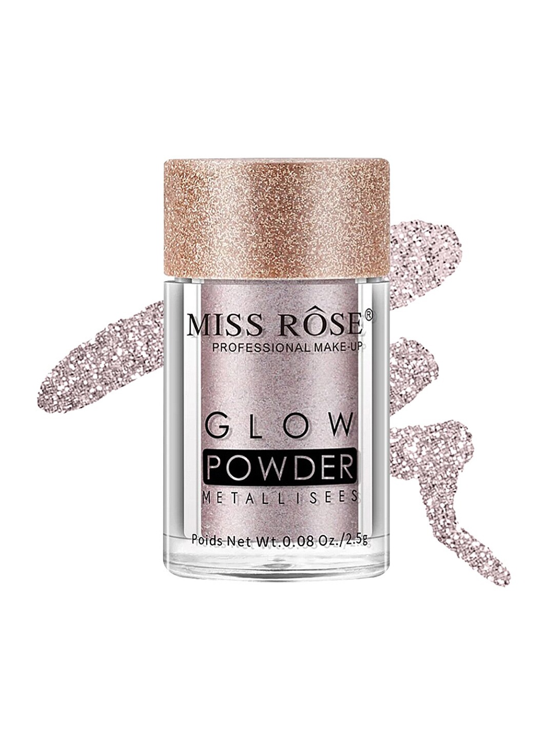 

MISS ROSE Pigment Eyeshadow Glow Powder Metalises 7001-010M16, Multi