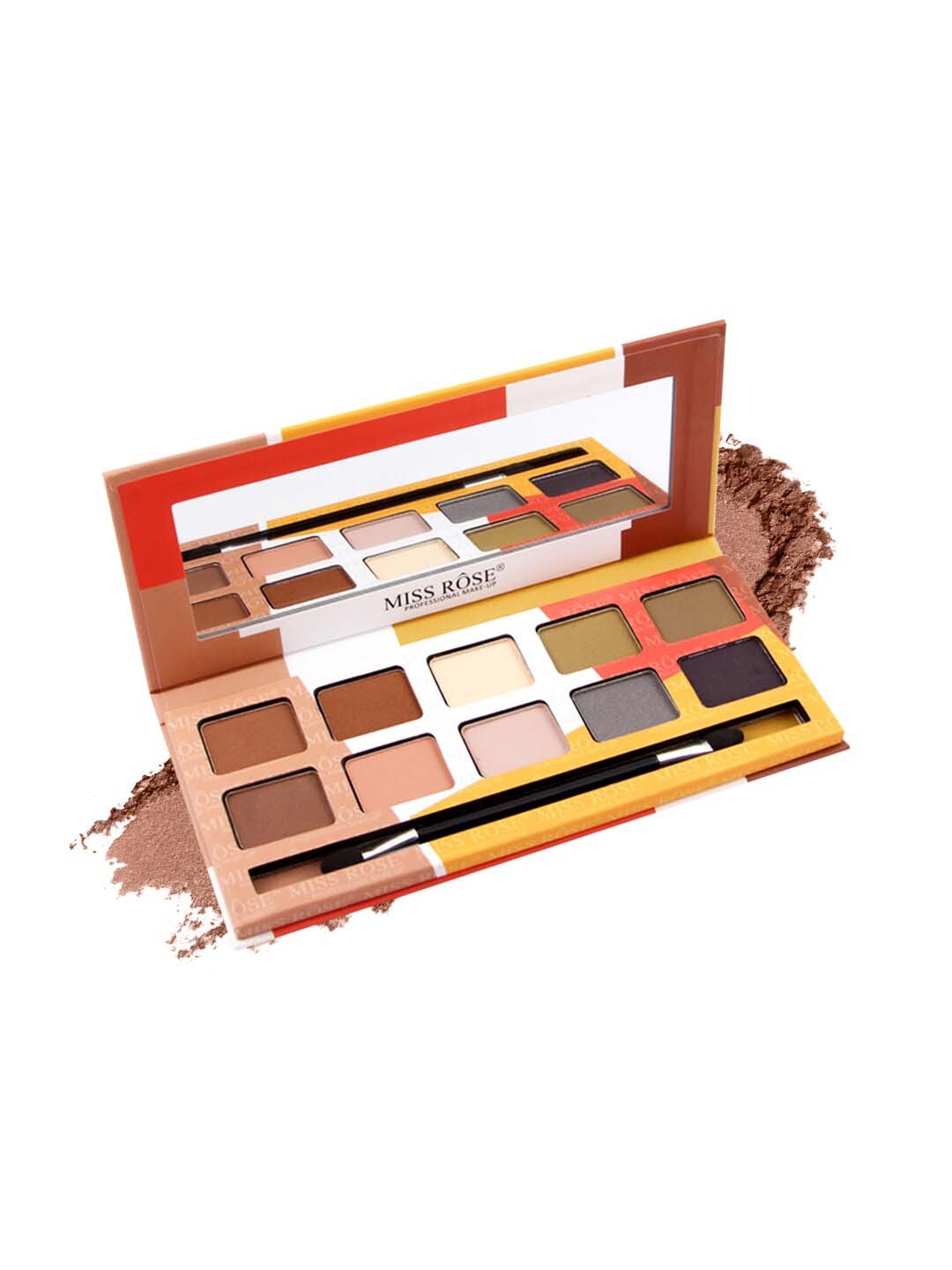 

MISS ROSE Metalic 12 Color Nude Eyeshadow Palette 7001-051NY 01, Metallic