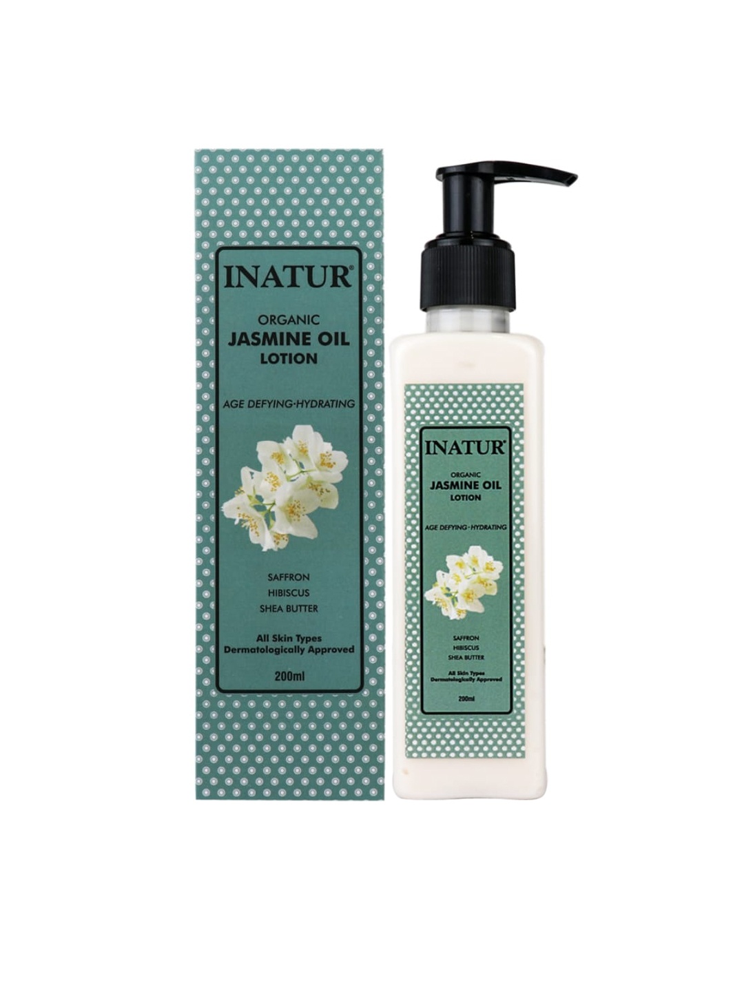 

Inatur Organic Age Defying Jasmine Body Lotion, White