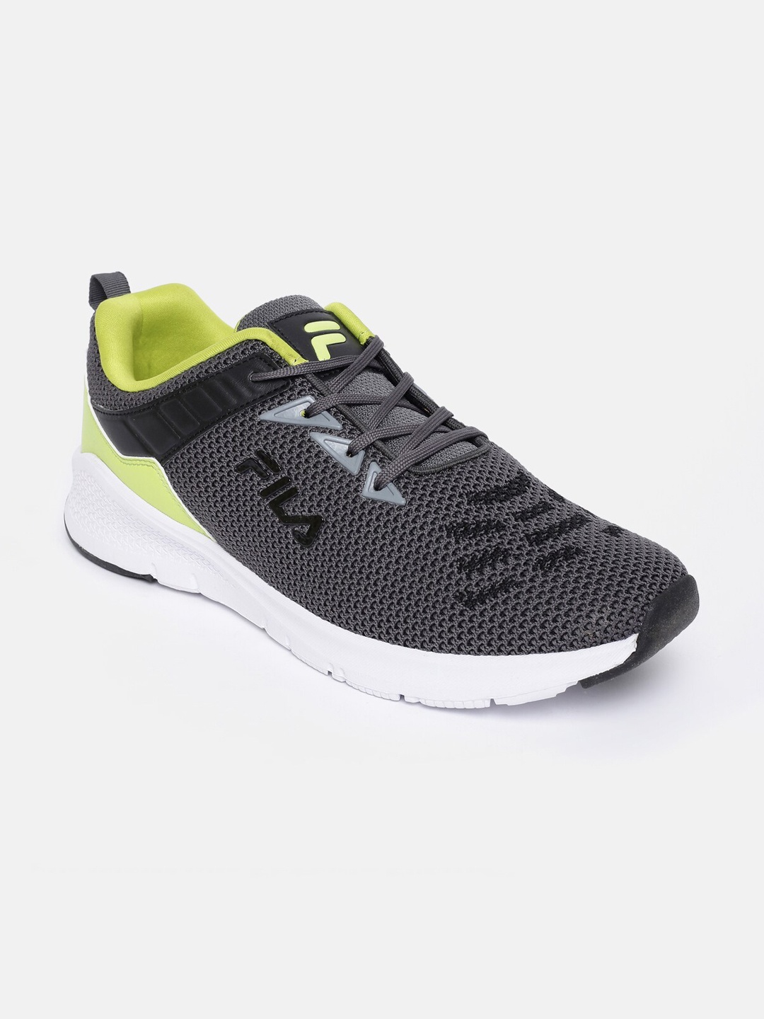 

FILA Men Grey Mesh Running Shoes