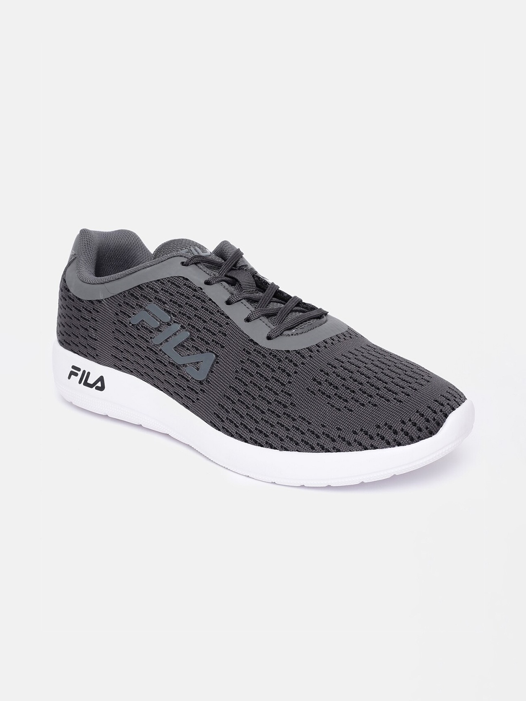 

FILA Men Grey Mesh Iggy Plus Running Shoes