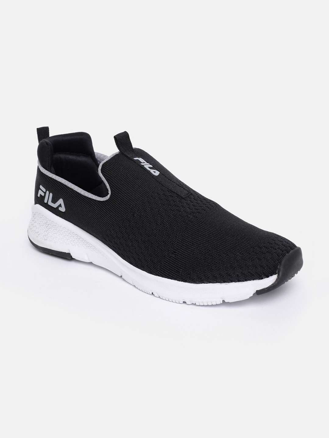 

FILA Men Black Mesh Running Shoes