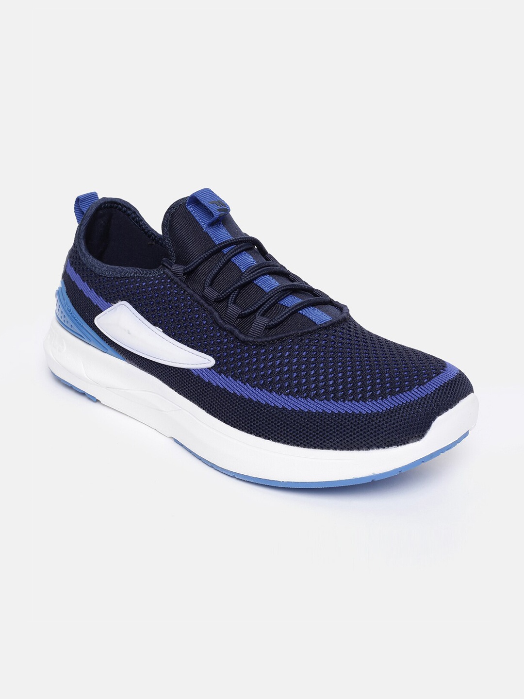 

FILA Men Blue & White Colourblocked BOURNE Running Shoe