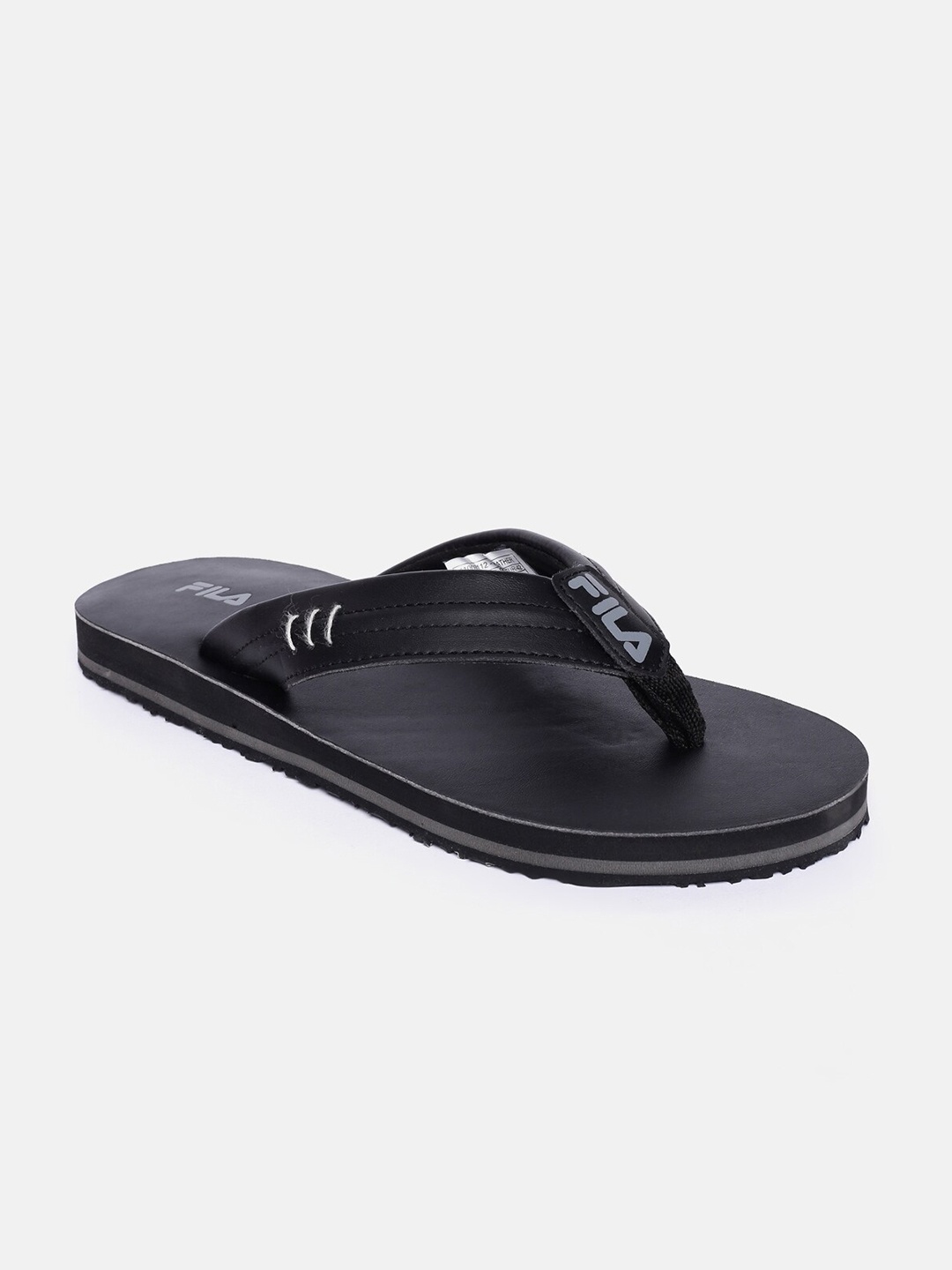 

FILA Men Black Rubber Thong Flip-Flops