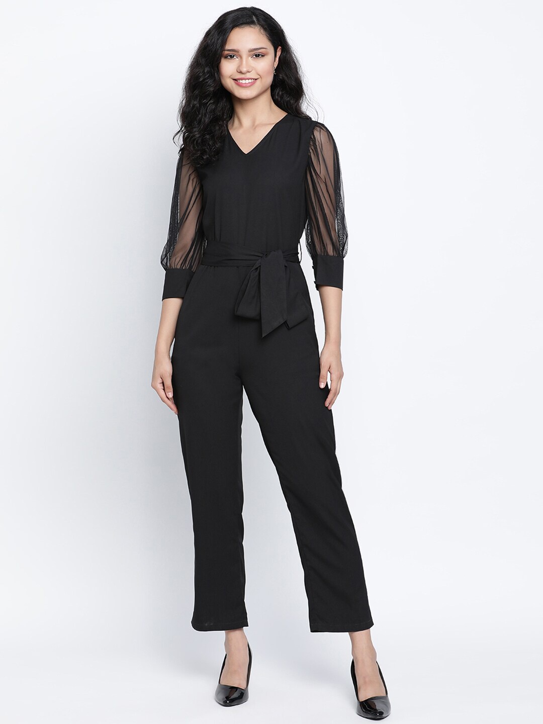 

DRAAX Fashions Black Basic Jumpsuit