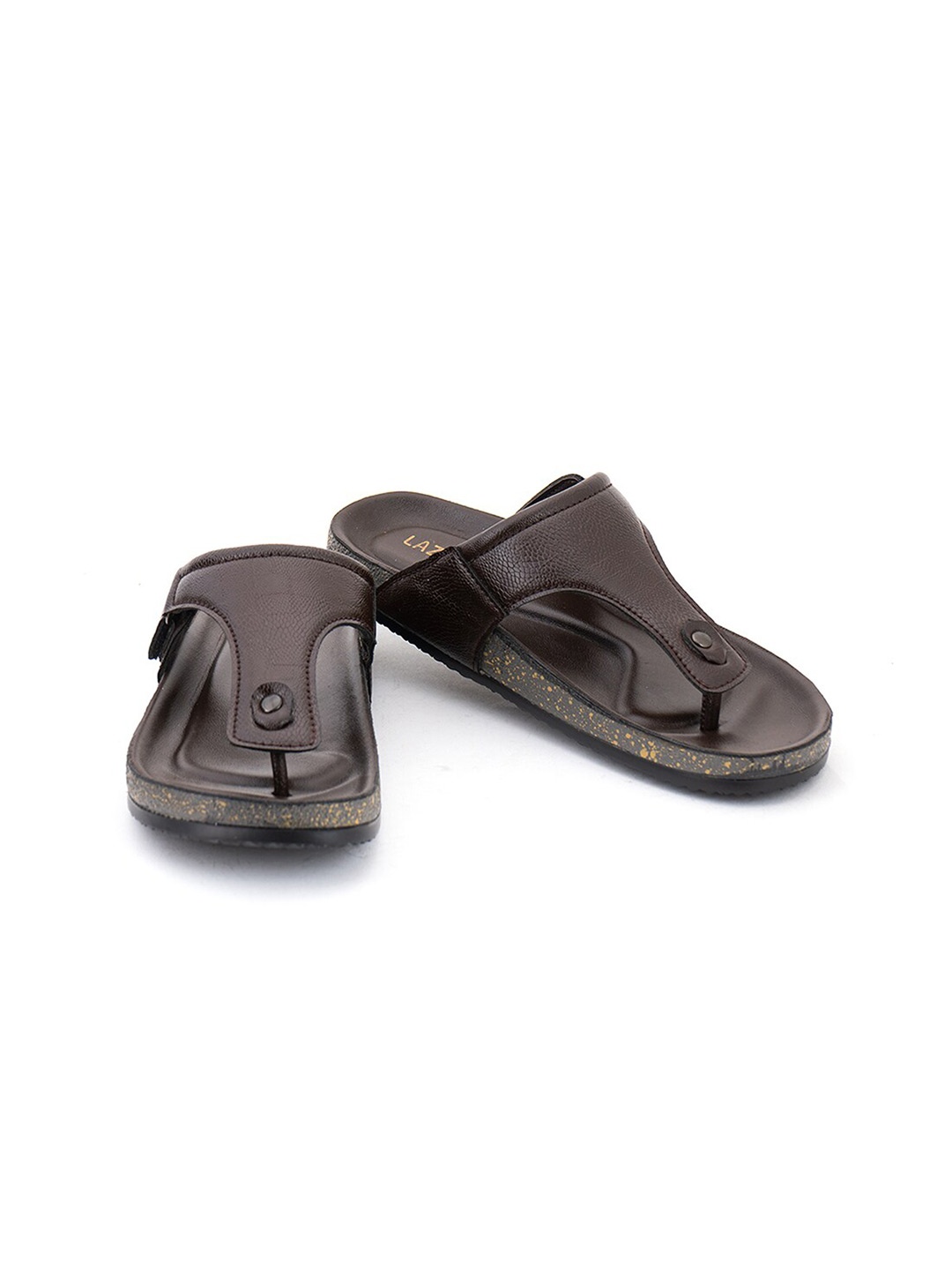 

Khadims Men Brown Comfort Sandals