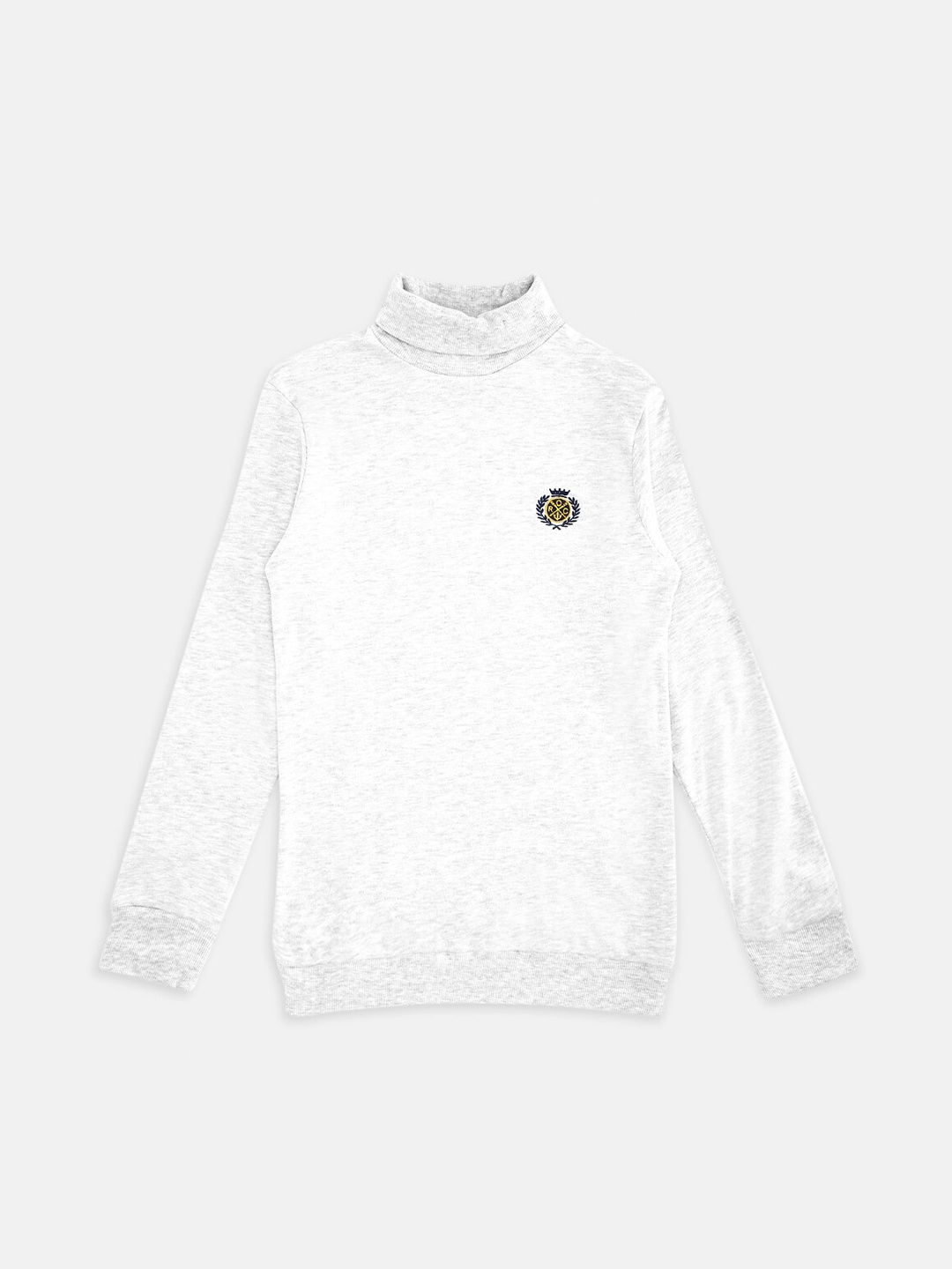 

Pantaloons Junior Boys Grey Melange Sweatshirt