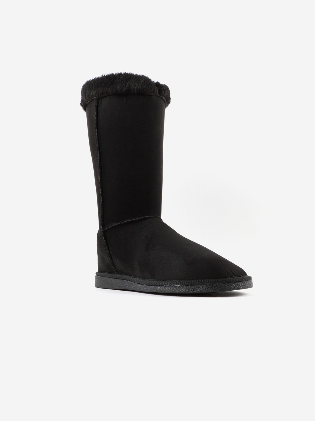 

Carlton London Women Black Flat Boots