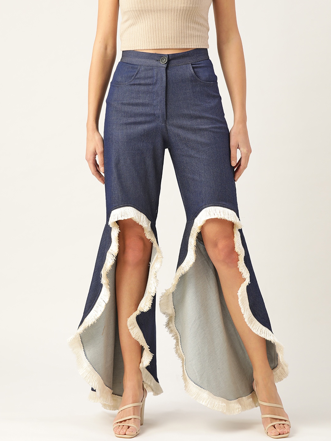 

KHUMAAR Shuchi Bhutani Women Blue Jeans