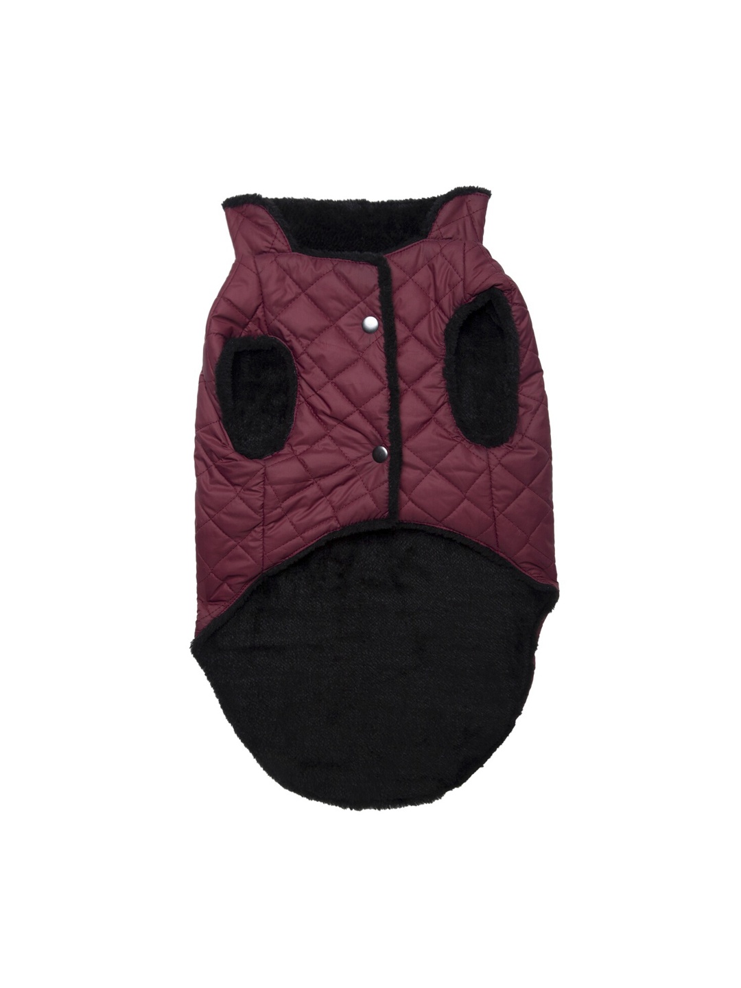 

Lulala Burgundy Solid Dog Winter Jacket