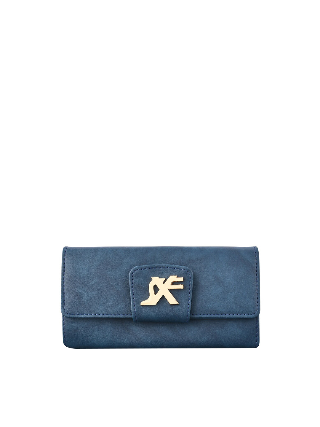 

SXF SPEED X FASHION Blue Purse Clutch